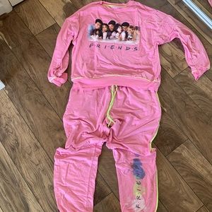 Friends tv show pj set